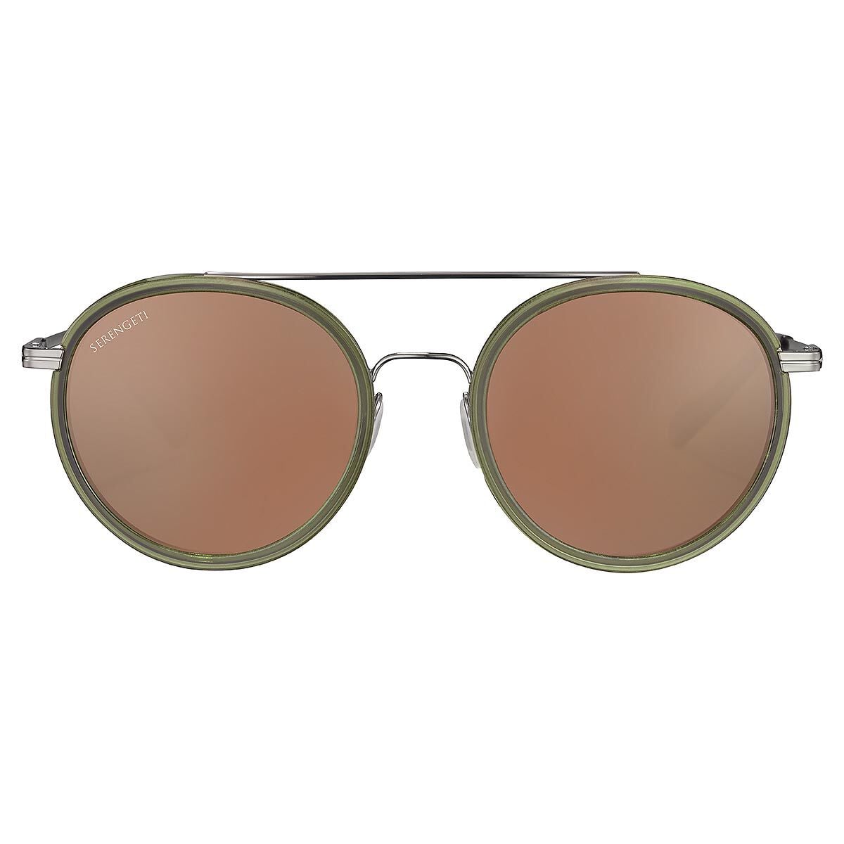 GEARY , Shiny Gunmetal  Shiny Dark Green Acetate-Mineral Polarized Drivers Cat 2 to 3, hi-res image number null